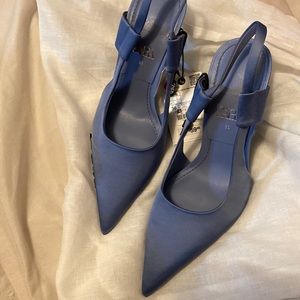 Zara sling back heels